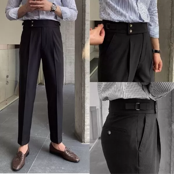 Cách chọn quần âu lưng cao nam theo từng dáng người CHUẨN nhất